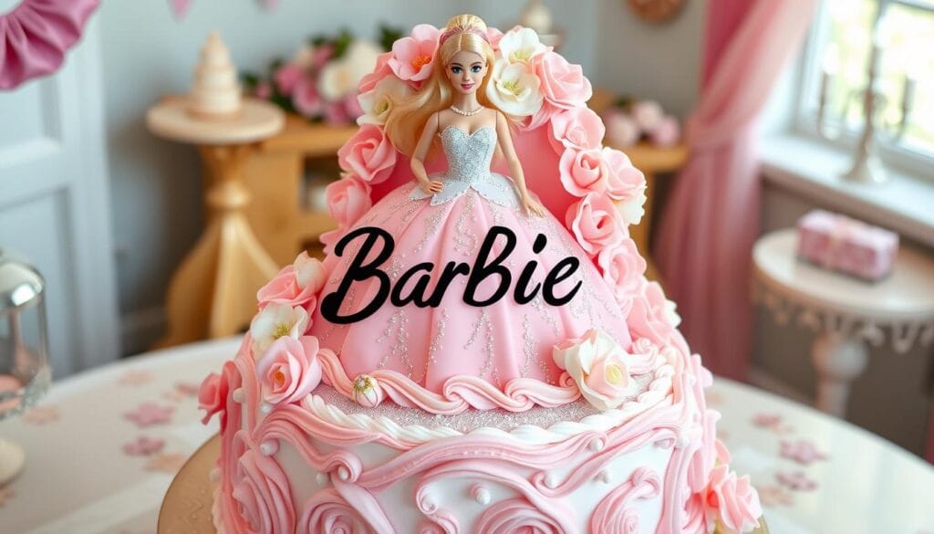 Advanced Barbie cake design