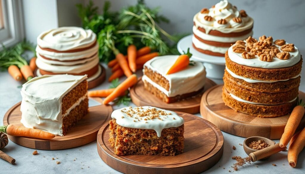 carrot cake recipe variations