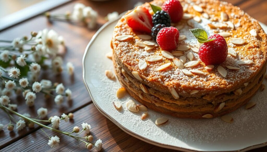 delicious almond nut cake