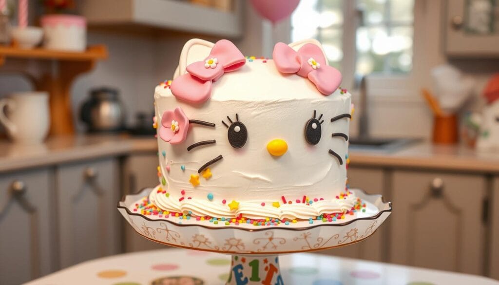 hello kitty cake decoration