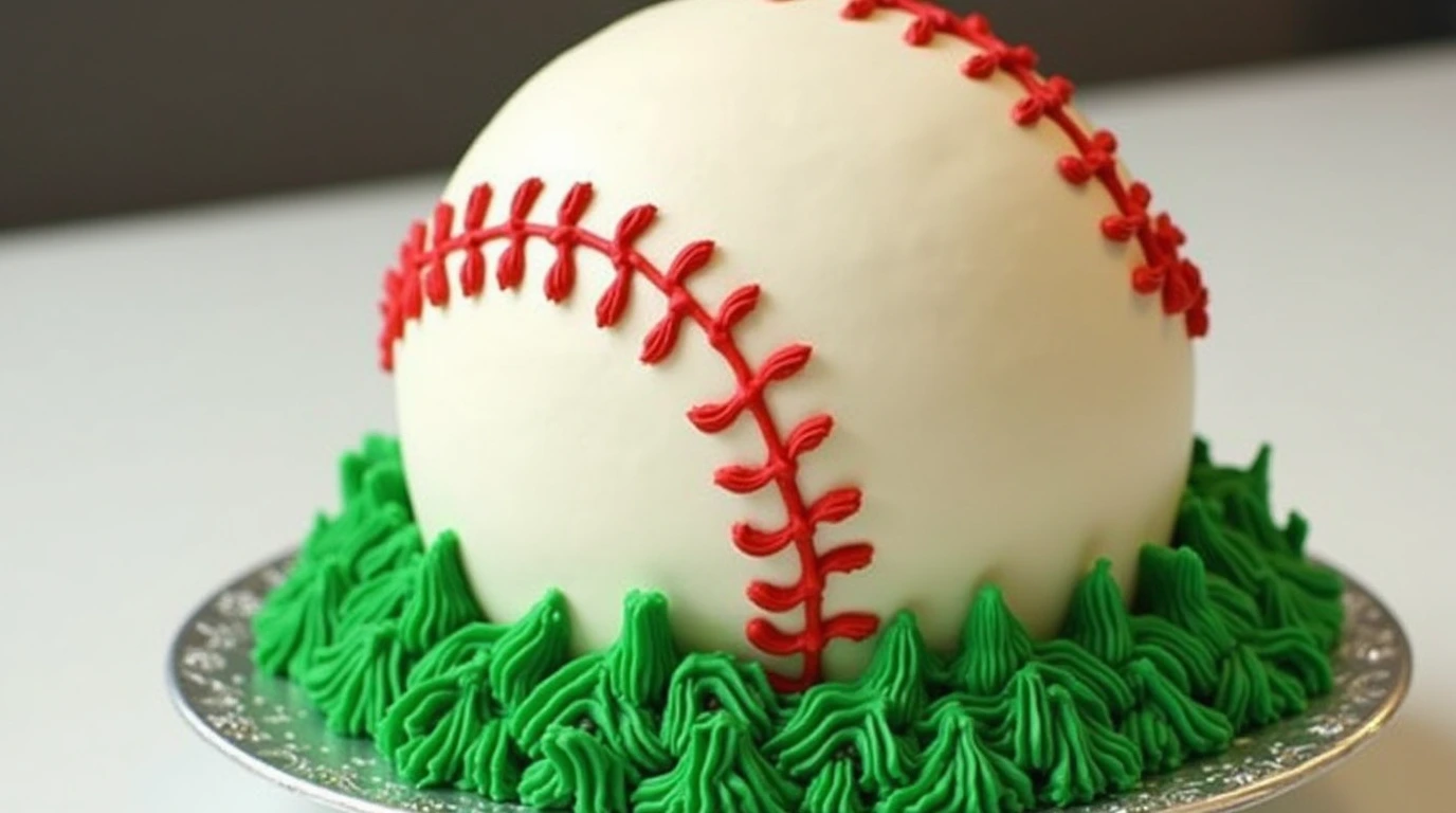 baseball cake