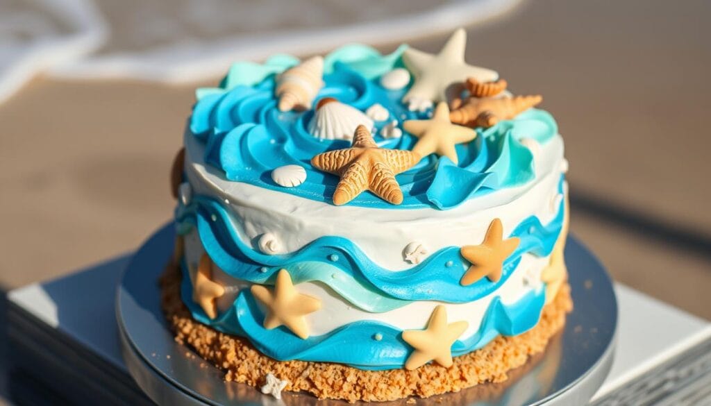 beach cake