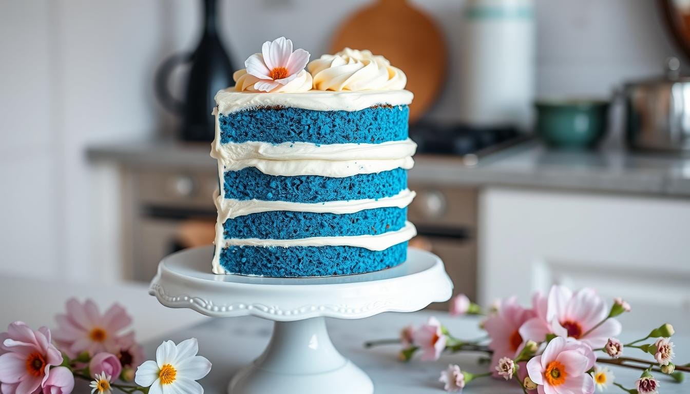 blue velvet cake