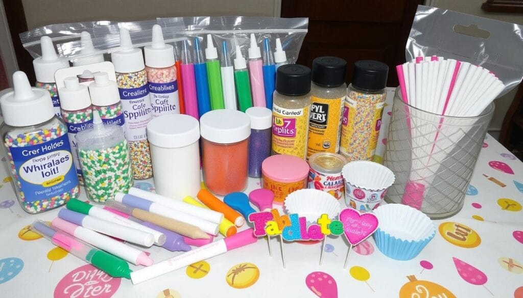 cake decorating supplies