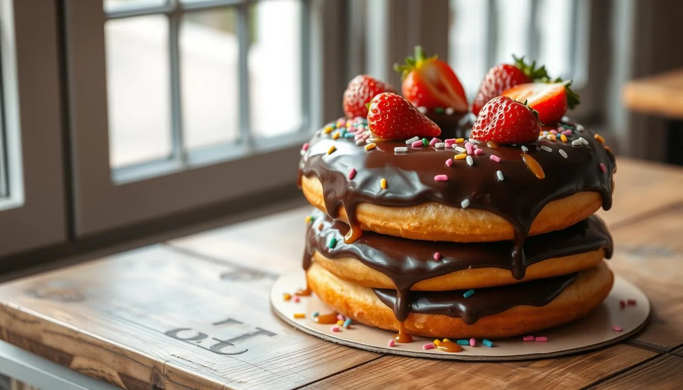 donut cake