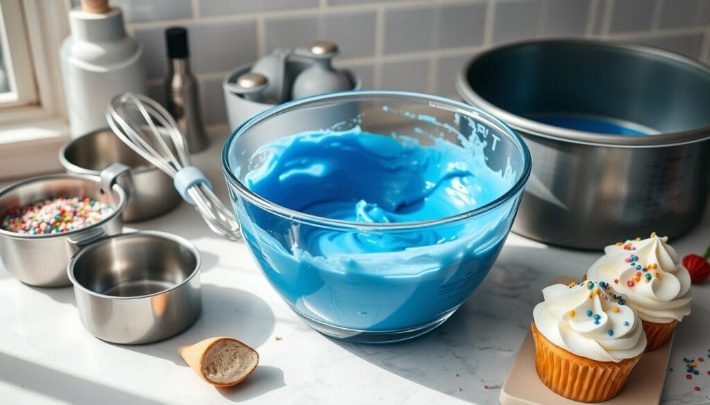 easy blue velvet cake baking equipment