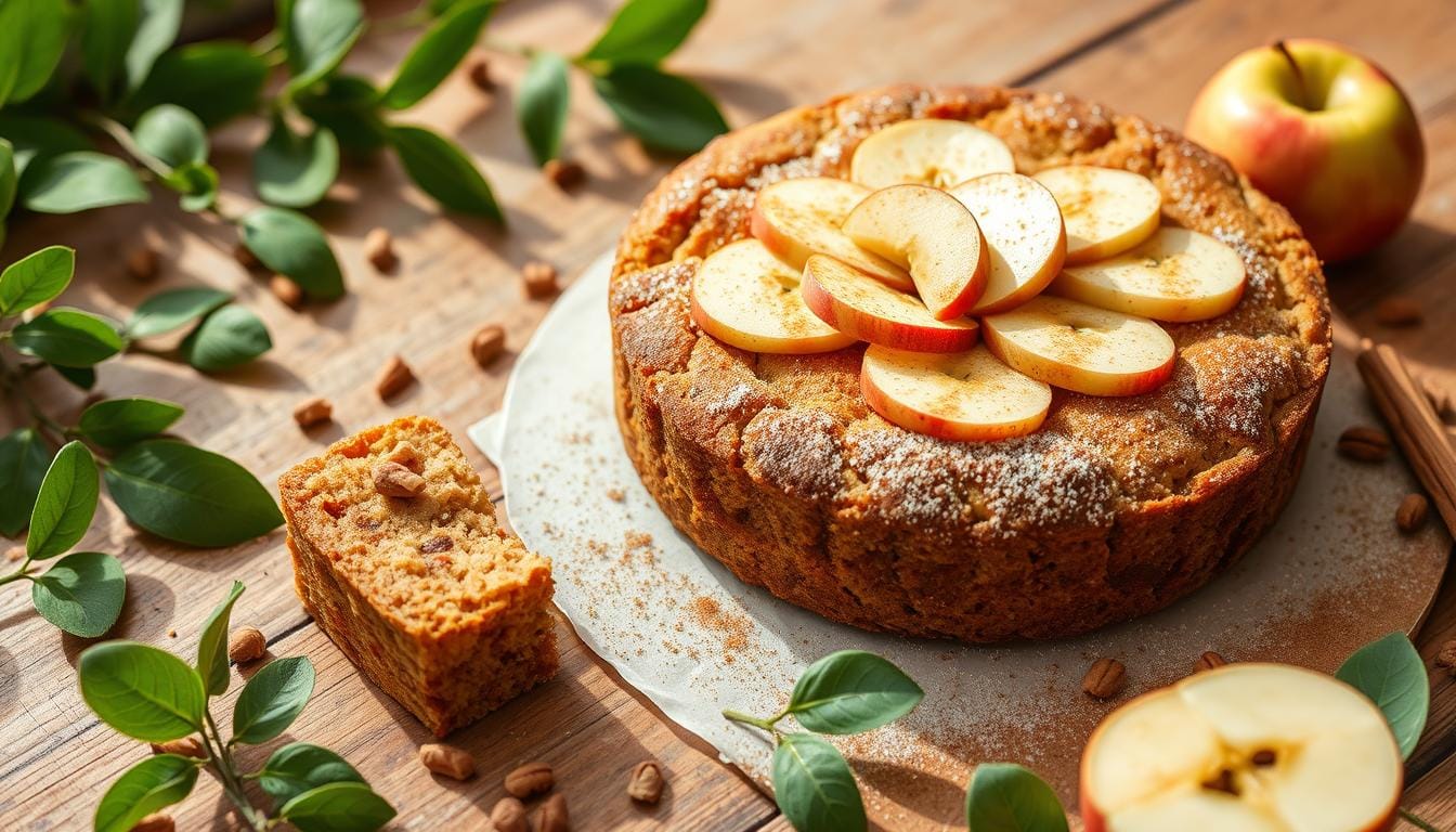 healthy apple cake