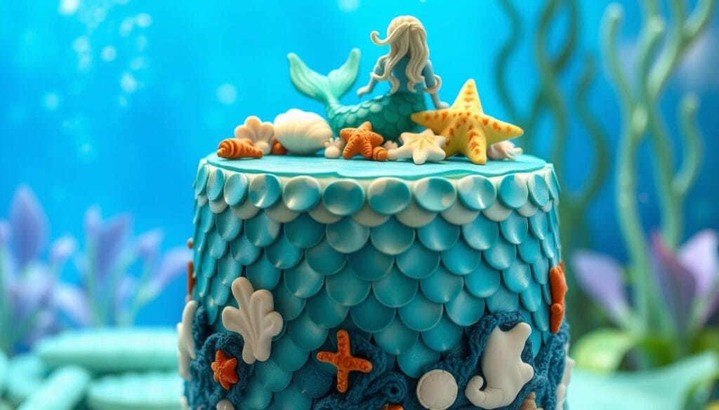 mermaid cake