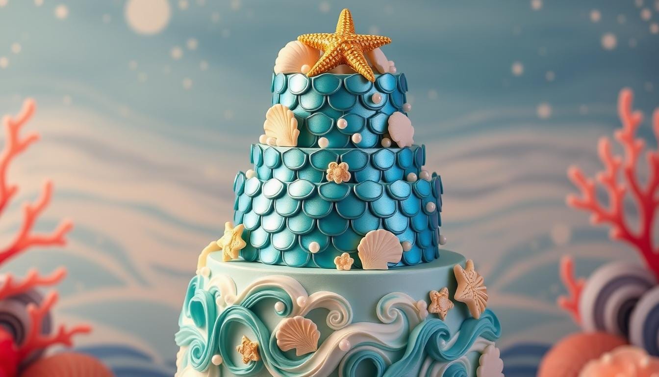 mermaid cake