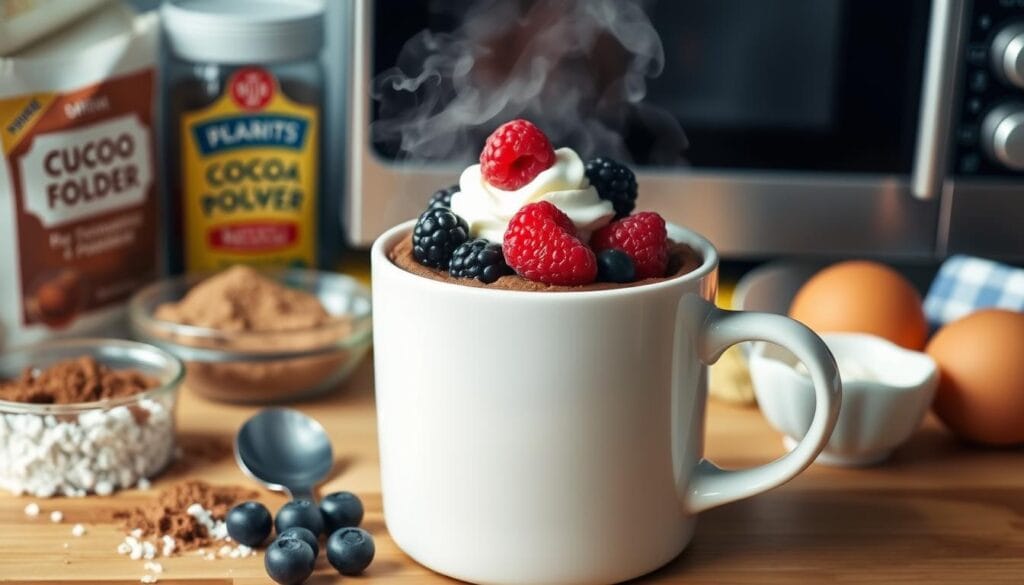 microwave mug cake