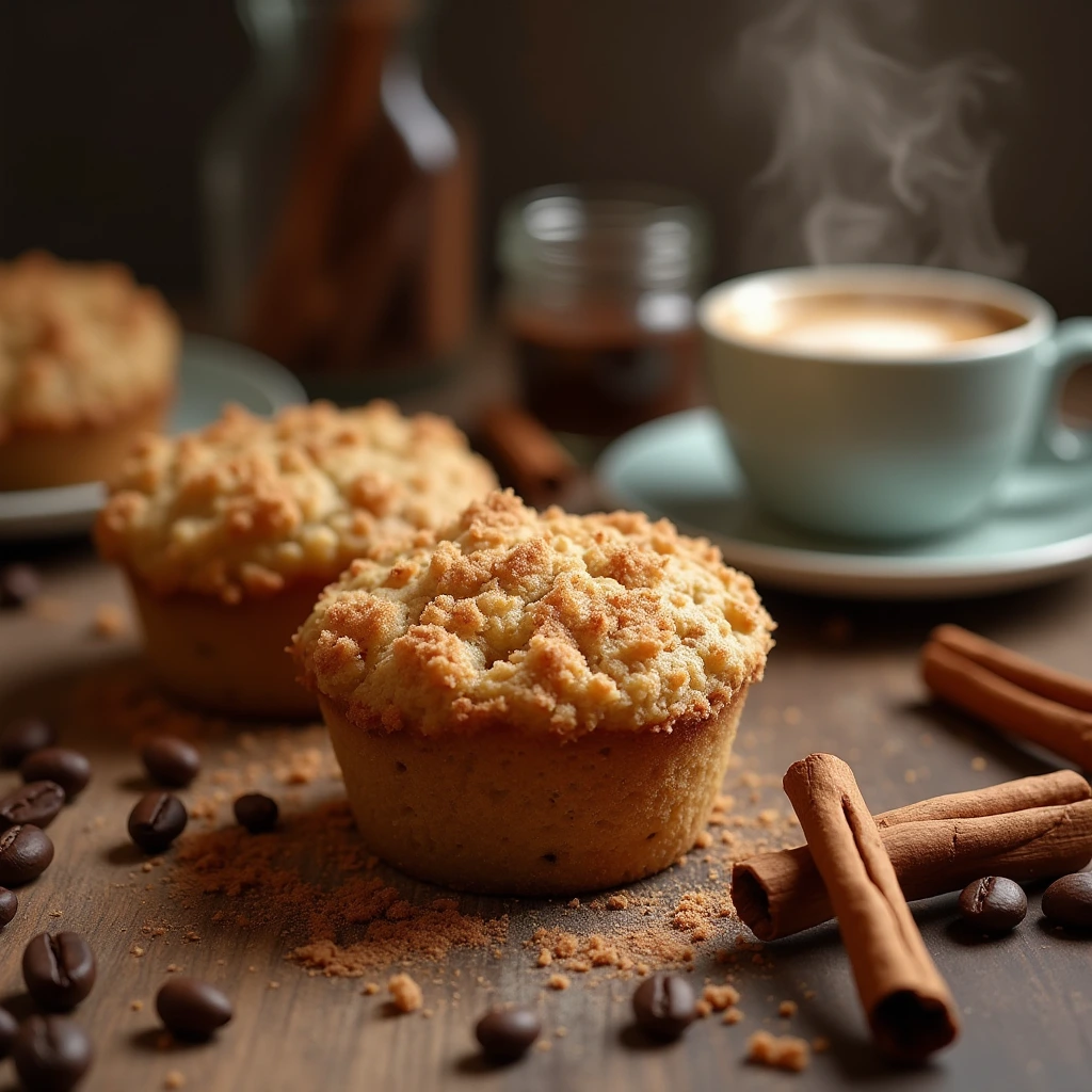 coffee cake muffin