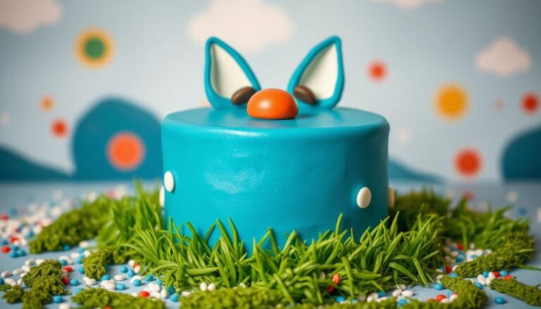 bluey cake