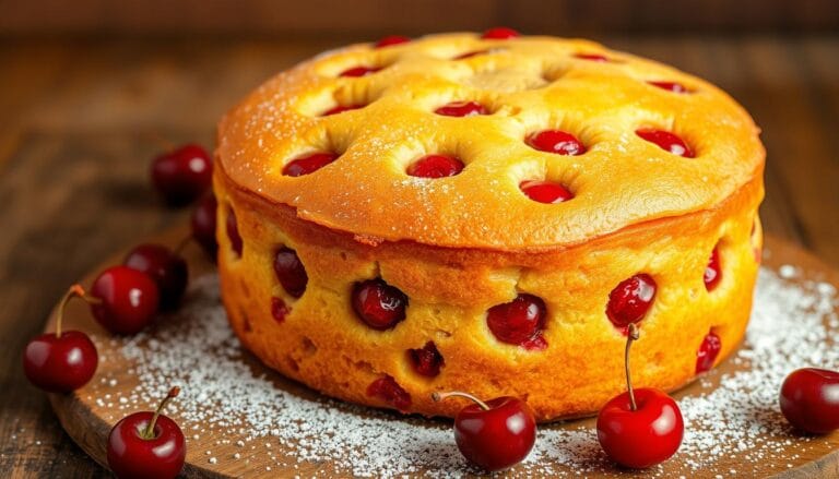 cherry chip cake