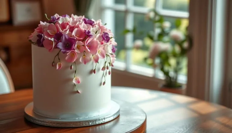 floral cake