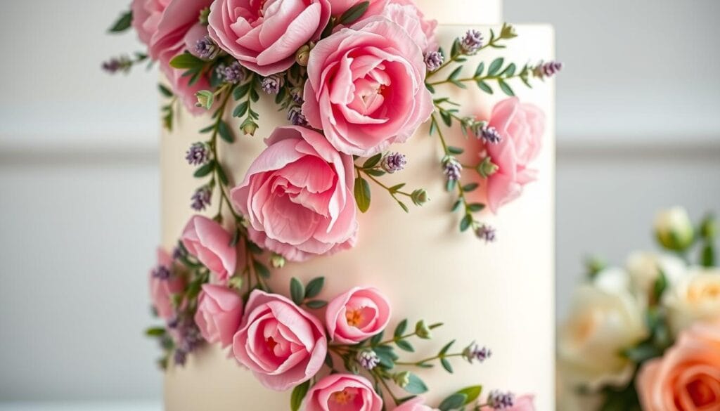 floral cake design