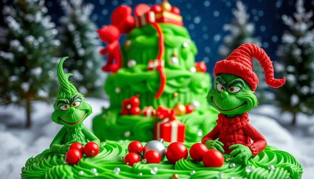 grinch cake ideas