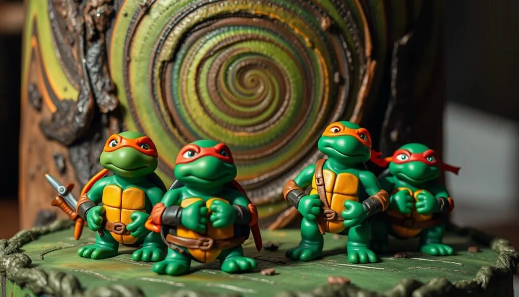 ninja turtle cake decoration