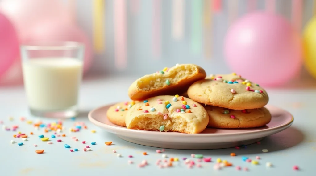 birthday cake cookies