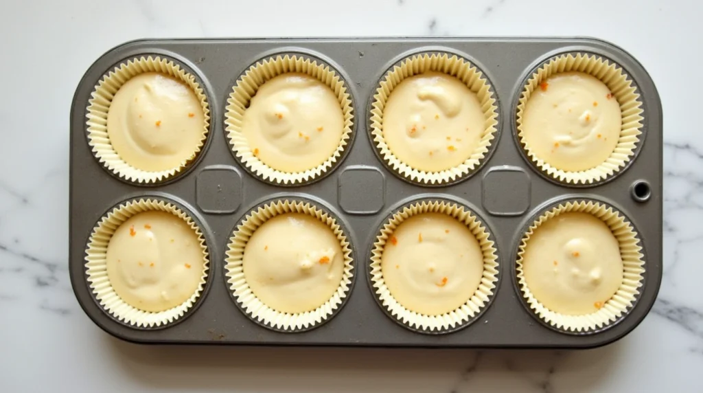 orange cupcakes