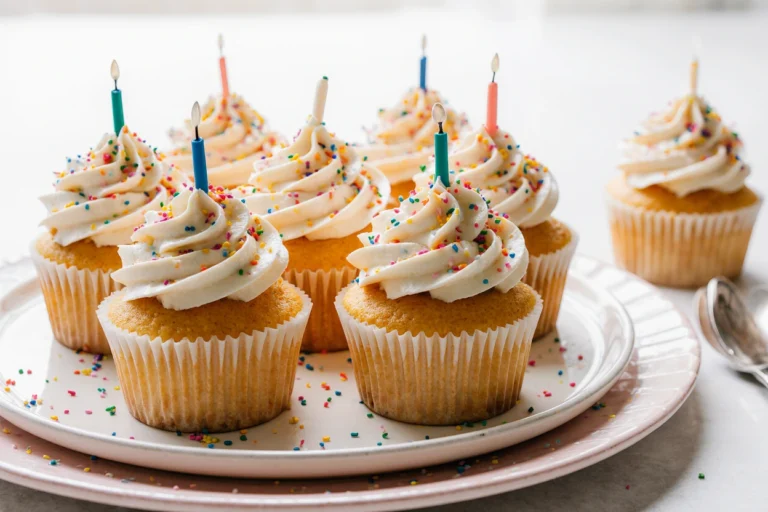happy birthday cupcakes