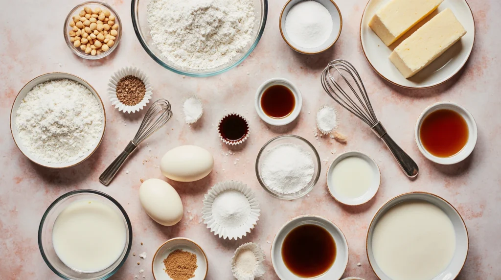 wedding cake cupcakes ingredients